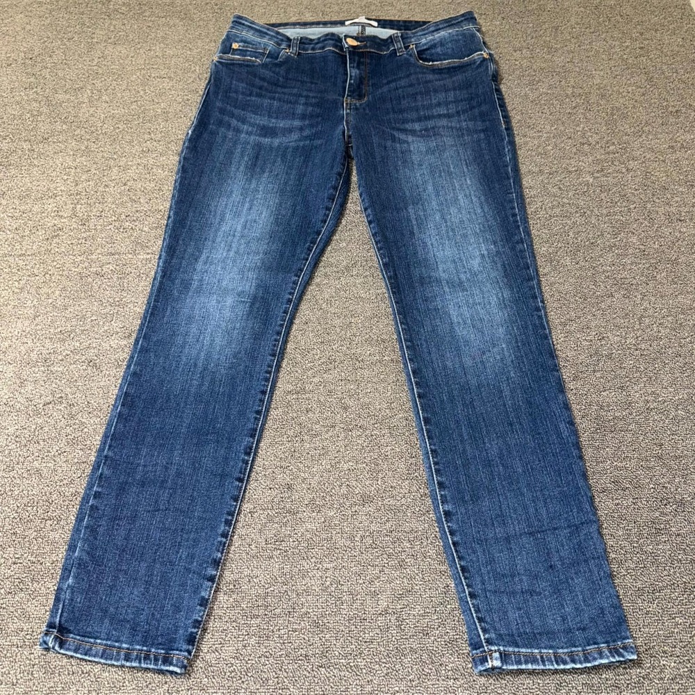 STS Blue Jeans Womens 32 Blue Denim Medium Wash Casual Straight Everyday Wear
